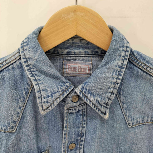 ブルーブルー BLUE BLUE 90-00s ウエスタン デニム シャツ メンズ JPN:1