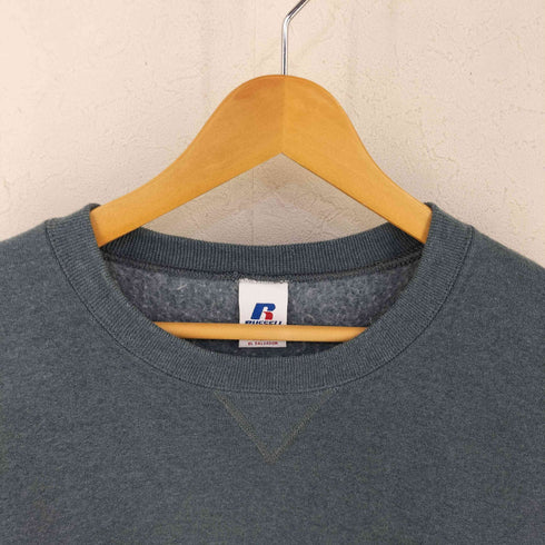 ラッセルアスレチック RUSSELL ATHLETIC 00S 前Vガゼット ブランク スウェット トップス メンズ import:XL