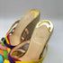 クリスチャンルブタン CHRISTIAN LOUBOUTIN スペイン製 Rainbow レインボー ストラップ ウェッジヒール サンダル エスパドリーユ レディース EUR:36