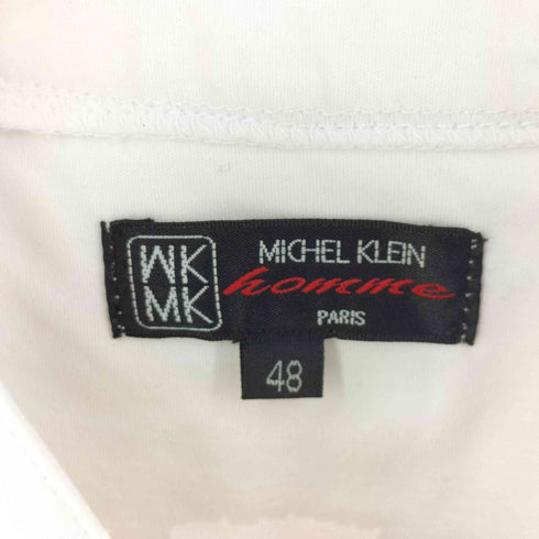 ミッシェルクランオム MICHEL KLEIN HOMME バンドカラー ボタン シャツ メンズ 48