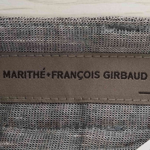 マリテフランソワジルボー MARITHE FRANCOIS GIRBAUD イタリア製 BOOTSTAIRS リネンレーヨン ストレートパンツ メンズ JPN:46