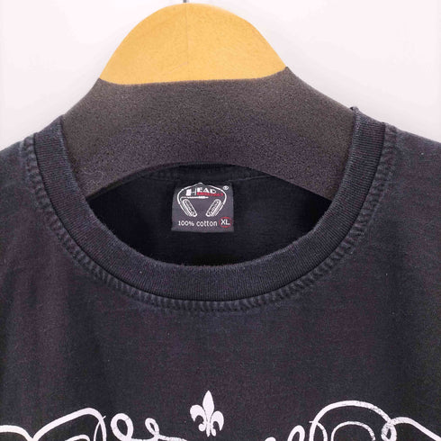 HEAD T-SCREEN バンドプリントクルーネックTシャツ メンズ import:XL