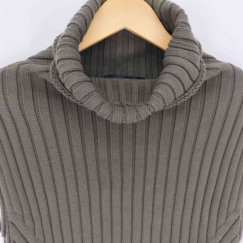 ザラ ZARA ハイネックノースリーブ ニット セーター レディース import:S