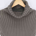 ザラ ZARA ハイネックノースリーブ ニット セーター レディース import:S
