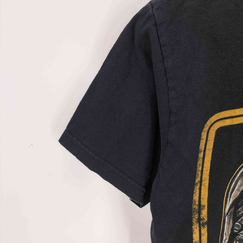 Bay Island Sportswear バンドプリントクルーネックTシャツ メンズ import:L