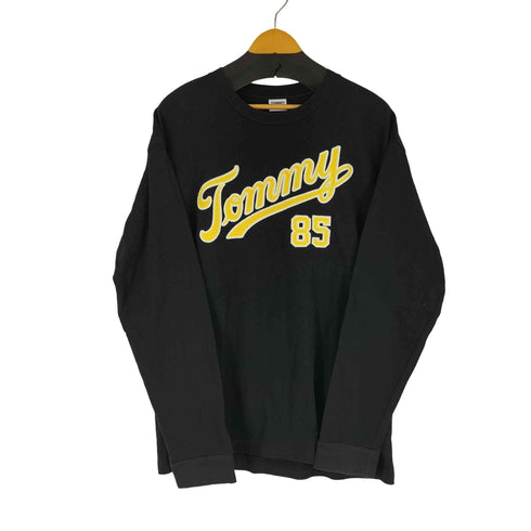 トミージーンズ tommy jeans カレッジロングスリーブスケーターTシャツ メンズ import:L