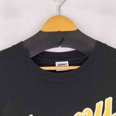 トミージーンズ tommy jeans カレッジロングスリーブスケーターTシャツ メンズ import:L