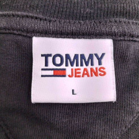 トミージーンズ tommy jeans カレッジロングスリーブスケーターTシャツ メンズ import:L