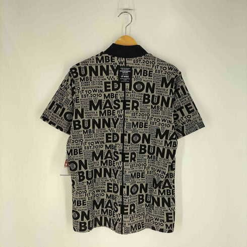 マスターバニーエディション MASTER BUNNY EDITION TEXBRID Mマーク柄ジャガード 半袖ハイネックカットソー メンズ JPN:4