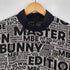 マスターバニーエディション MASTER BUNNY EDITION TEXBRID Mマーク柄ジャガード 半袖ハイネックカットソー メンズ JPN:4