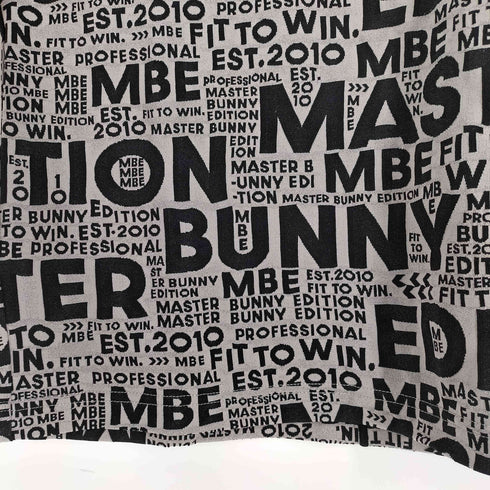 マスターバニーエディション MASTER BUNNY EDITION TEXBRID Mマーク柄ジャガード 半袖ハイネックカットソー メンズ JPN:4