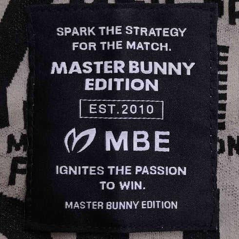 マスターバニーエディション MASTER BUNNY EDITION TEXBRID Mマーク柄ジャガード 半袖ハイネックカットソー メンズ JPN:4