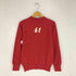 ROUGH&SWELL ロゴ ウールポリ クルーネックニット メンズ import:S