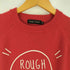 ROUGH&SWELL ロゴ ウールポリ クルーネックニット メンズ import:S