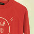 ROUGH&SWELL ロゴ ウールポリ クルーネックニット メンズ import:S