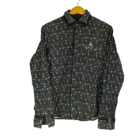 ピーピーエフエム PPFM ダブル襟 花柄 L/S シャツ メンズ JPN:S