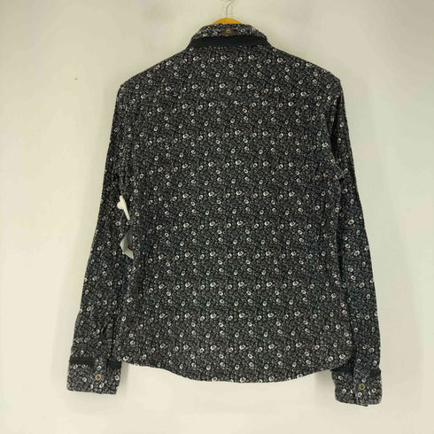 ピーピーエフエム PPFM ダブル襟 花柄 L/S シャツ メンズ JPN:S