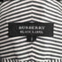 バーバリーブラックレーベル BURBERRY BLACK LABEL ワンポイントロゴ刺繍 L/S ストライプシャツ メンズ