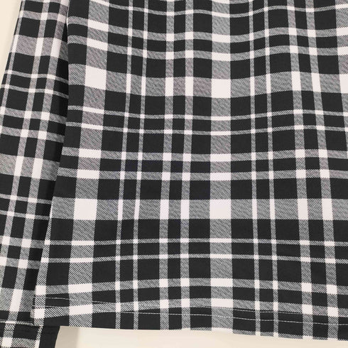 FootJoy チェック ジャカード フリースシャツ ギンガムチェック レディース import:L