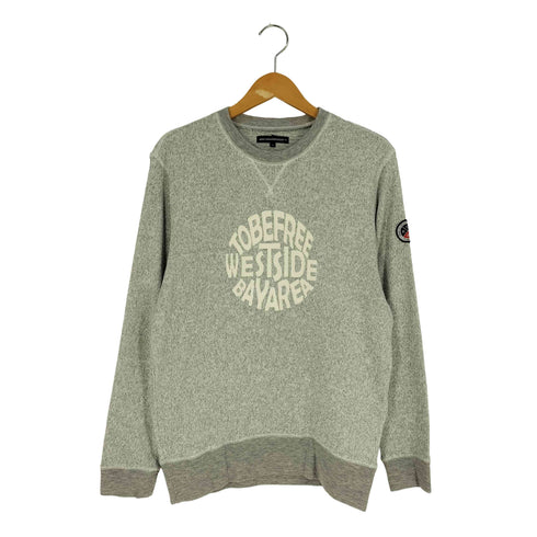 ロサーセン ROSASEN フロッキープリント クルーネックTシャツ メンズ import:L