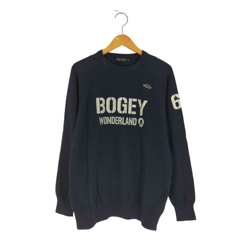 ROUGH&SWELL ウールコットン BOGEY クルーネックニット メンズ import:L