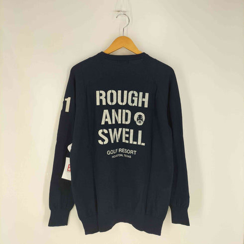 ROUGH&SWELL ウールコットン BOGEY クルーネックニット メンズ import:L