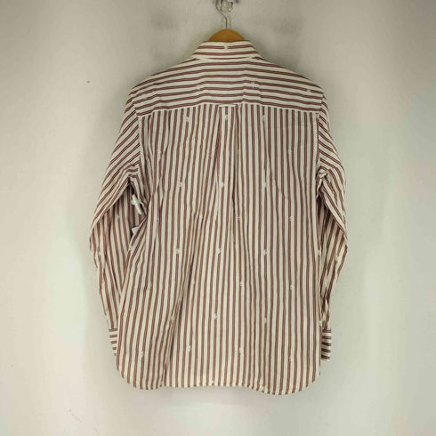 トミーヒルフィガー TOMMY HILFIGER 刺繍 L/S ストライプBDシャツ メンズ import:S