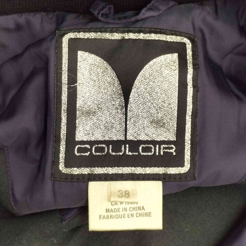 COULOIR ツートン ハイネック ナイロンジャケット メンズ 38