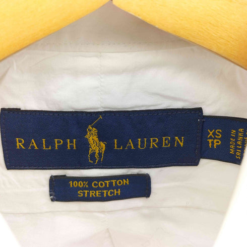 ラルフローレン RALPH LAUREN ポニー刺繍 ストレッチ ボタンダウン シャツ メンズ import:XS