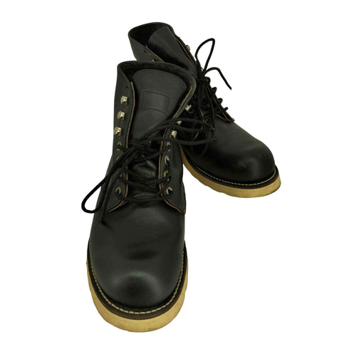 レッドウィング RED WING USA製 刺繍羽根タグ アイリッシュセッター 6インチ モックトゥ ブーツ レディース US:6