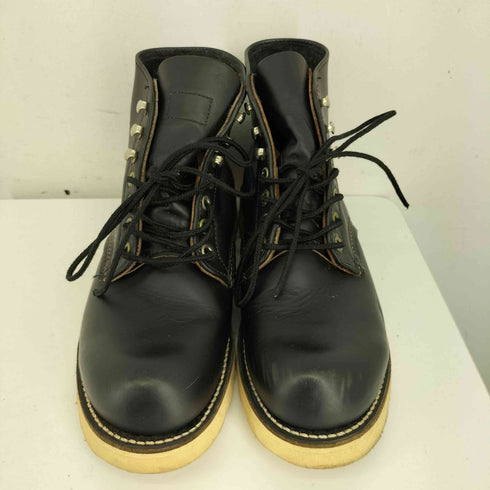 レッドウィング RED WING USA製 刺繍羽根タグ アイリッシュセッター 6インチ モックトゥ ブーツ レディース US:6