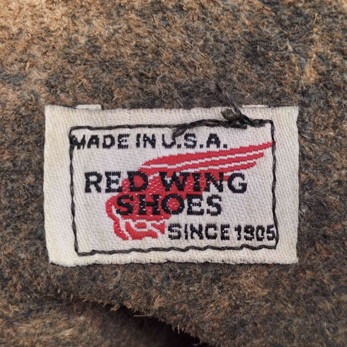 レッドウィング RED WING USA製 刺繍羽根タグ アイリッシュセッター 6インチ モックトゥ ブーツ レディース US:6