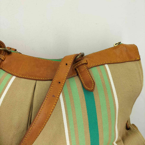 トプカピ TOPKAPI レザー切り替え キャンバス トートバッグ メンズ