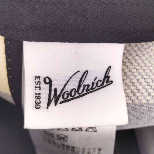 ウールリッチ WOOLRICH バッファローチェック フィールドキャップ メンズ FREE