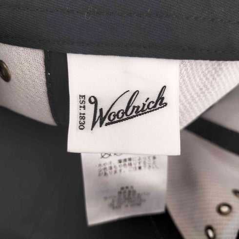 ウールリッチ WOOLRICH バッファローチェック フィールドキャップ メンズ FREE