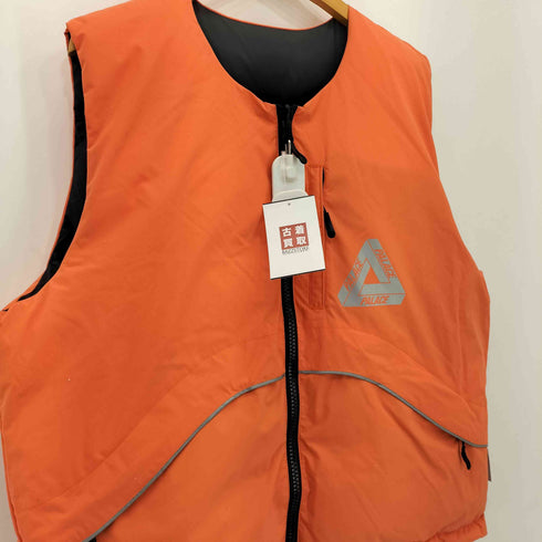 パレス PALACE P-TECH REVERSIBLE PUFFA VEST リバーシブル パファーベスト メンズ M