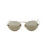 AMERICAN OPTICAL 14K フローラル彫金 ツーポイント リムレス眼鏡 メンズ