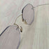 AMERICAN OPTICAL 14K フローラル彫金 ツーポイント リムレス眼鏡 メンズ