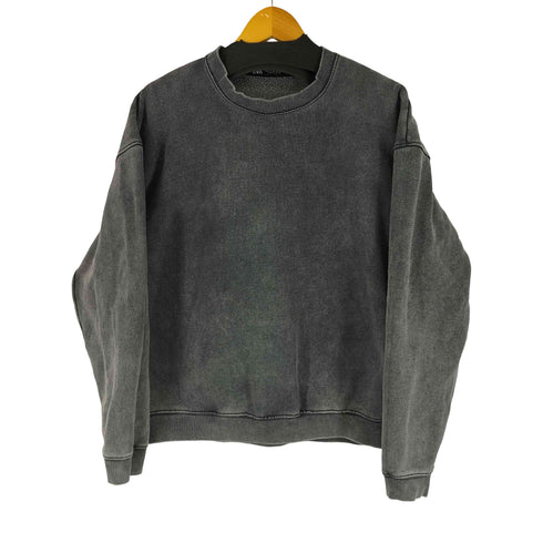 ザラ ZARA フェード スウェットシャツ メンズ import:M
