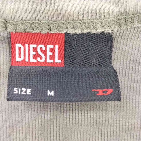 ディーゼル DIESEL クルーネック 半袖Tシャツ カットソー レディース M