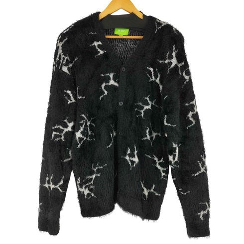 ハフ HUF CRACKED CARDIGAN メンズ M