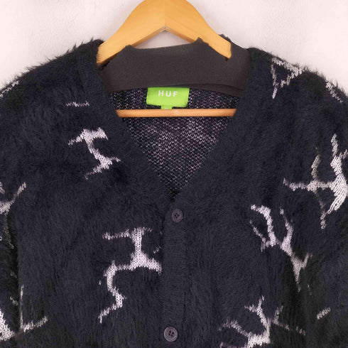 ハフ HUF CRACKED CARDIGAN メンズ M
