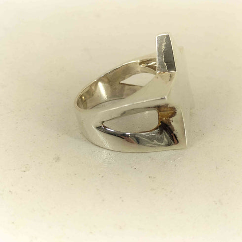 925刻印 スターデザイン シルバーリング メンズ 20