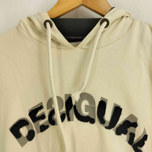 デシグアル Desigual アートグラフィック リブ切替パーカー メンズ import:L