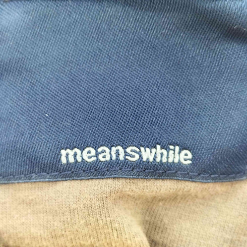 ミーンズワイル meanswhile クルーネック ロングスリーブTシャツ メンズ 3