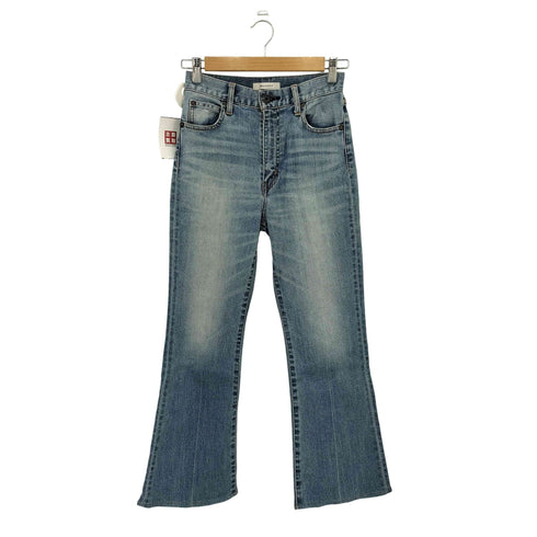 マウジー moussy ハイウエスト ストレッチ ブーツカット フレアデニム レディース 26
