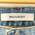 マウジー moussy ハイウエスト ストレッチ ブーツカット フレアデニム レディース 26