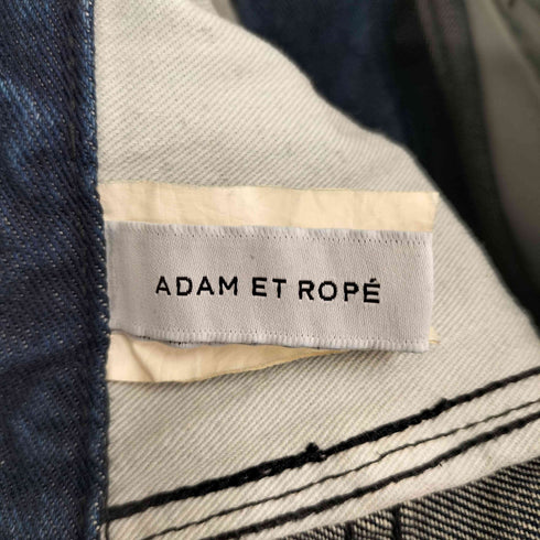アダムエロペ Adam et Rope カーヴィー デニムパンツ レディース