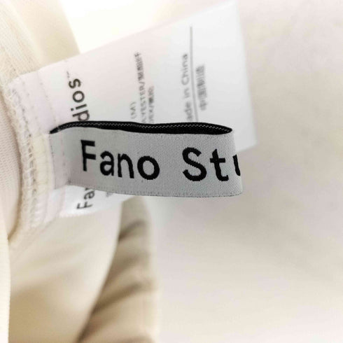 ファノストゥディオズ Fano Studios ストレートタック スラックス レディース M