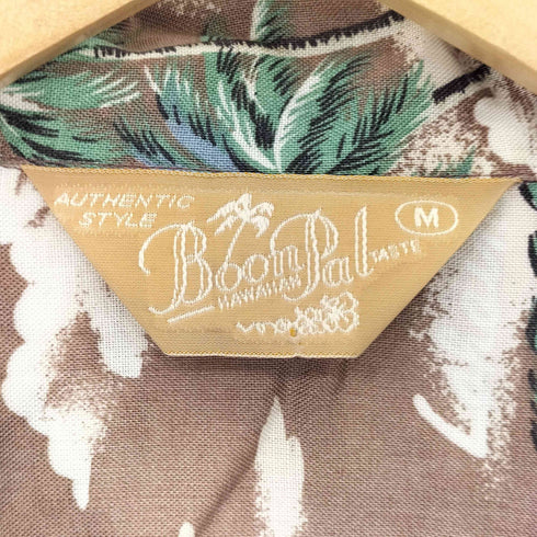 BOOM PALMS 南国 アロハ 半袖シャツ メンズ M